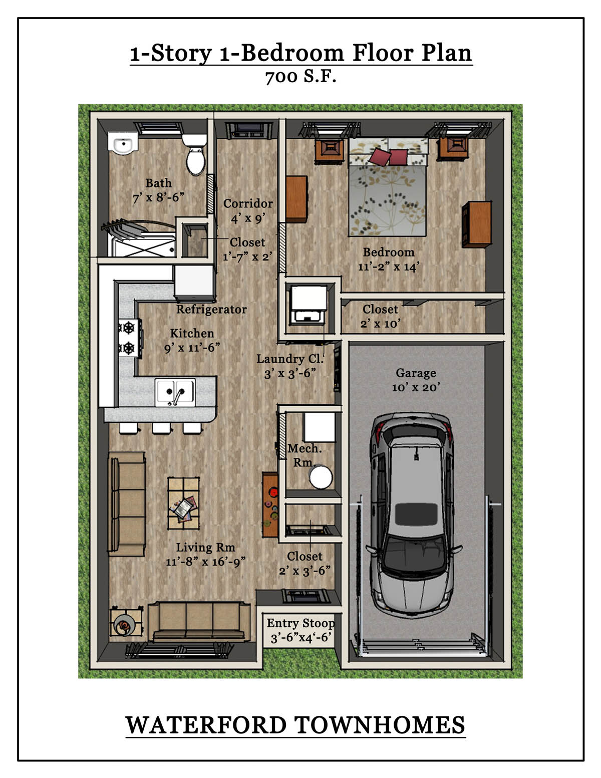 Apartment Floor Plans Clarence NY Waterford Townhomes